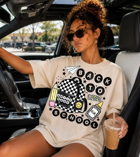 Checker Print Back To School
