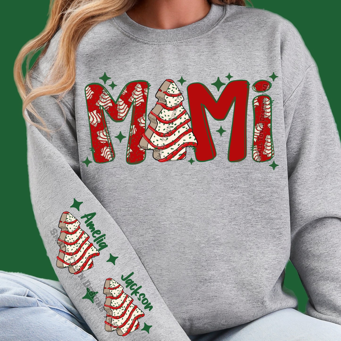 Personalized Christmas Cake