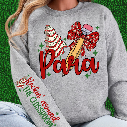 Personalized Para Christmas Cake