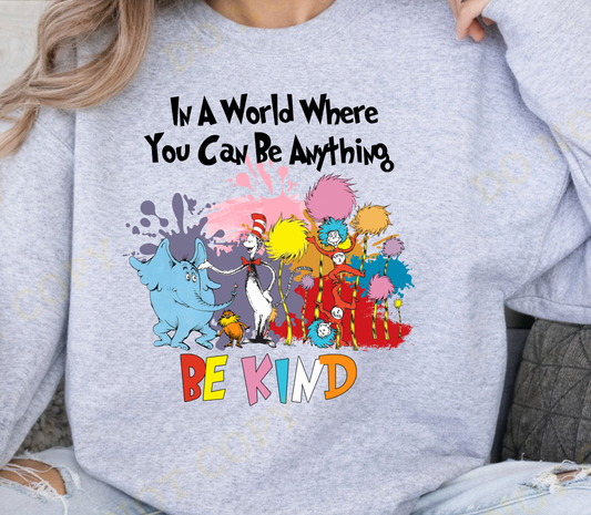 Cartoon Character Be Kind