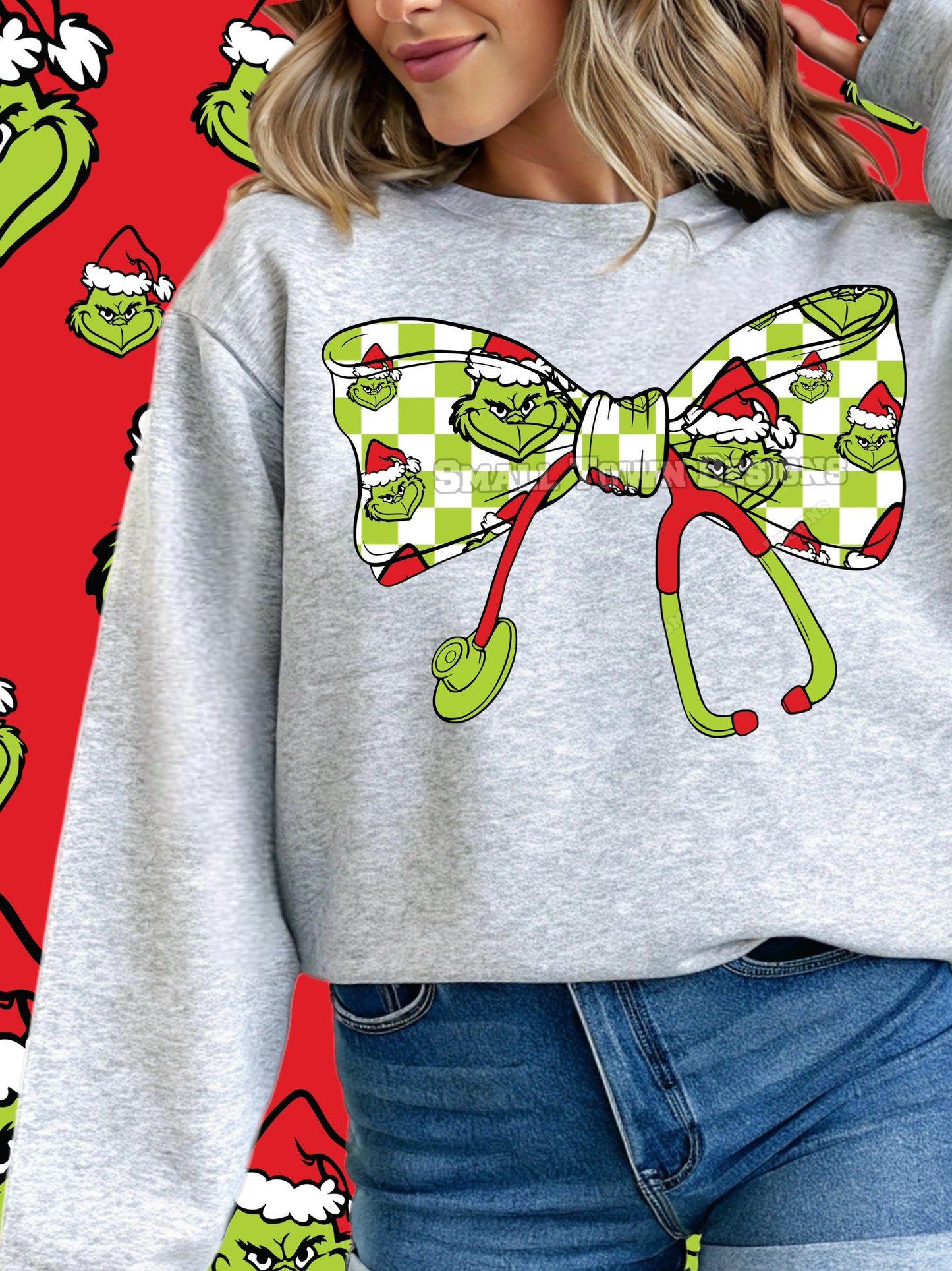 Green Man Stethoscope Bow