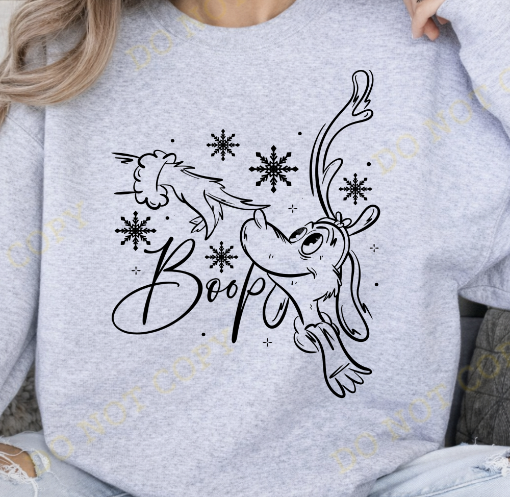 Christmas Outline Boop