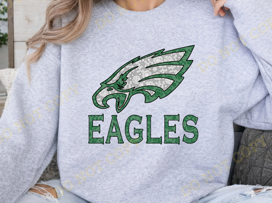 Eagle Faux Lace