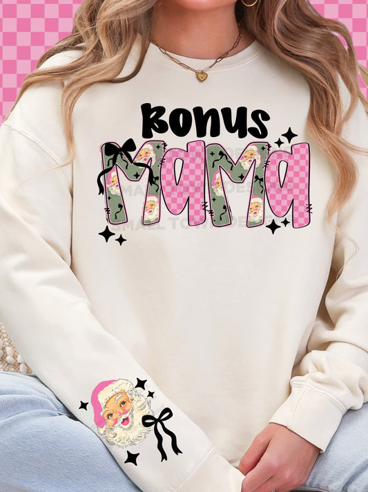 Pink Christmas Bonus Mama
