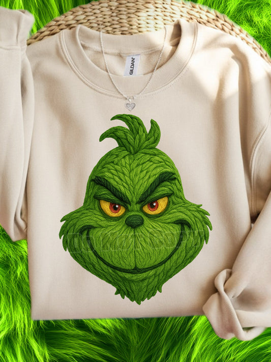 Faux Yarn Green Man