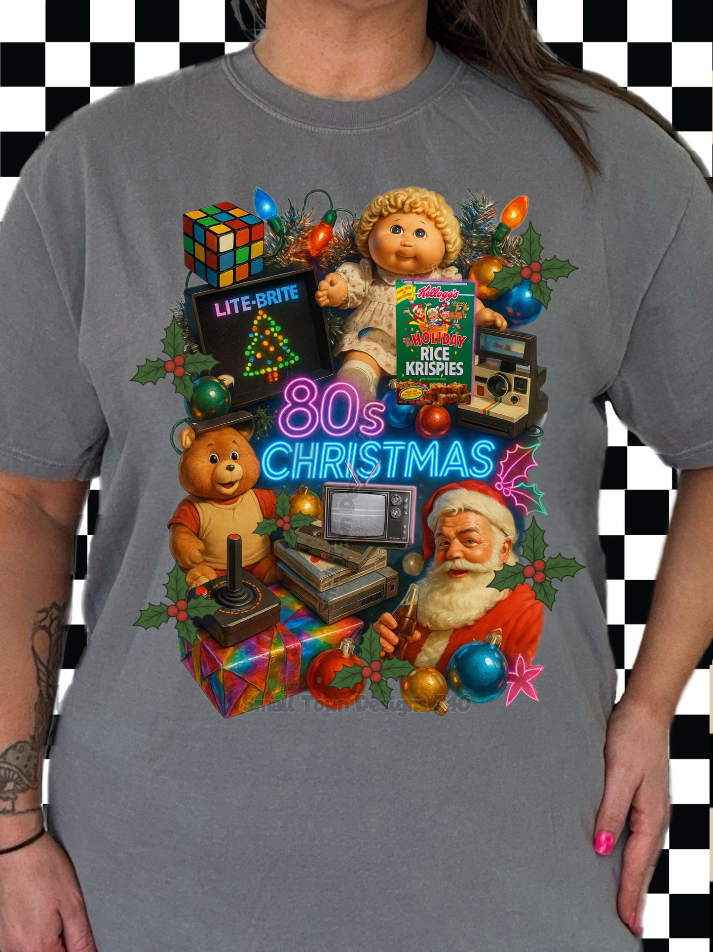 80s Christmas Vibe