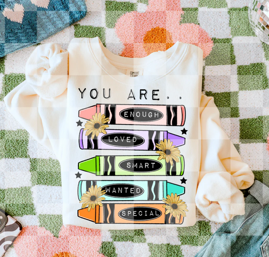 You Are... Crayons