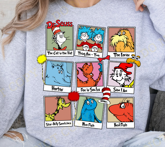 Book Character Polaroids